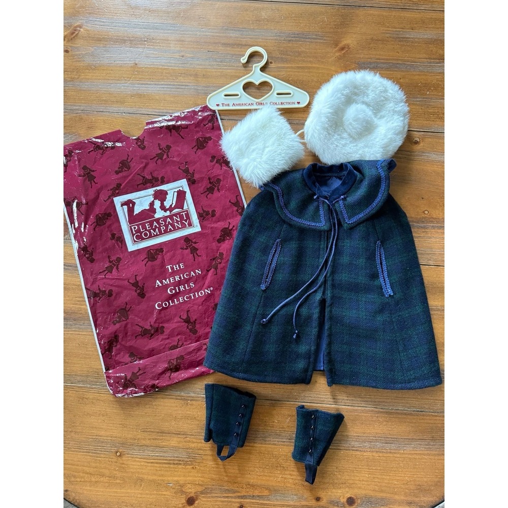 American Girl Pleasant Company Samantha's Winter Cape outfit Rare 1st Ed 1988